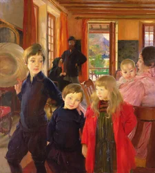 Die Familie des Künstlers, 1890